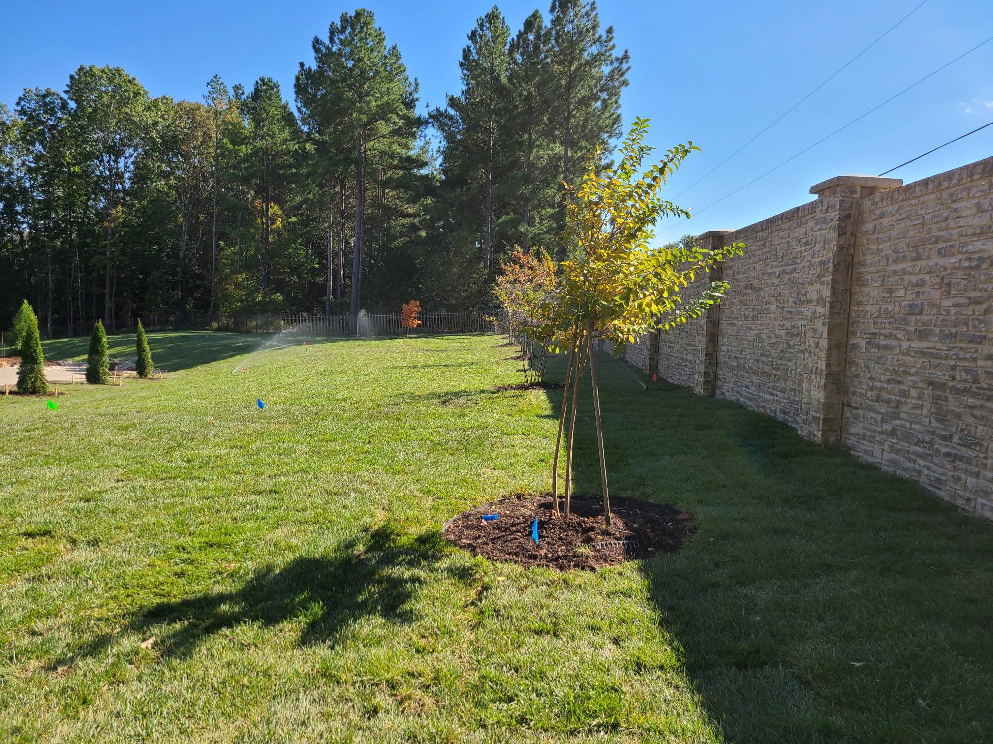Residential Sprinkler System Installation